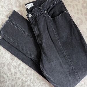 Abercrombie Split Hem Skinny Jeans